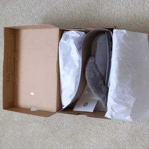 NIB Grey UGG Coquette Slippers
